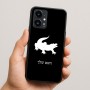 כיסוי בעיצוב אישי עם השם שלך לדגם - Realme 16 Pro 5G בעיצוב תנין