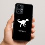 כיסוי בעיצוב אישי עם השם שלך לדגם - Realme 16 Pro 5G בעיצוב דינוזאור