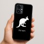 כיסוי בעיצוב אישי עם השם שלך לדגם - Realme 16 Pro 5G בעיצוב קנגורו