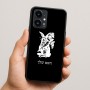 כיסוי בעיצוב אישי עם השם שלך לדגם - Realme 16 Pro 5G בעיצוב ארנב מחזיק גזר