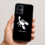 כיסוי בעיצוב אישי עם השם שלך לדגם - Realme 16 Pro 5G בעיצוב עקרב