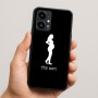 כיסוי בעיצוב אישי עם השם שלך לדגם - Realme 16 Pro 5G בעיצוב אישה בהריון