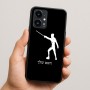 כיסוי בעיצוב אישי עם השם שלך לדגם - Realme 16 Pro 5G בעיצוב לוחם סייף