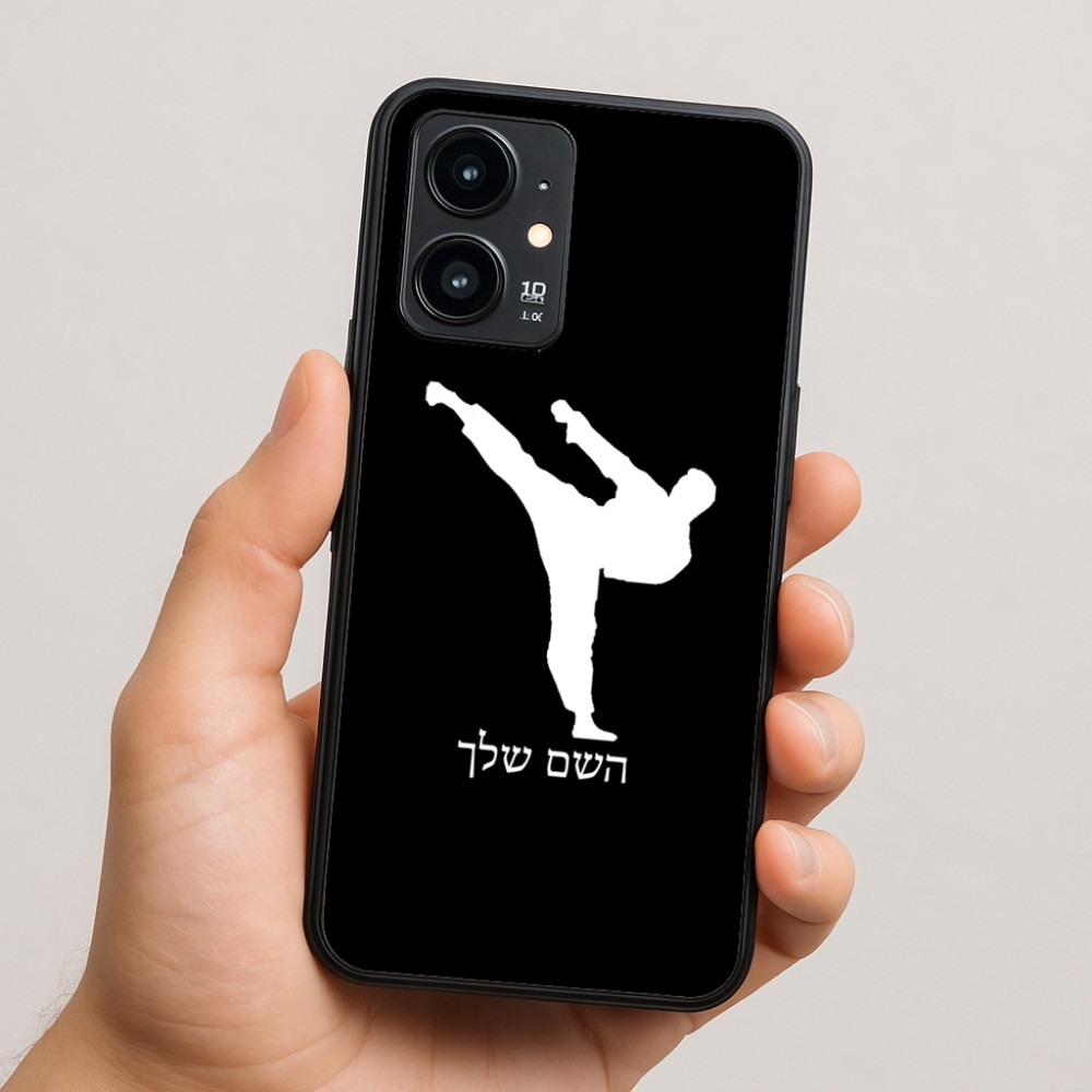 כיסוי בעיצוב אישי עם השם שלך לדגם - Realme 16 Pro 5G בעיצוב קרטה