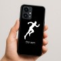 כיסוי בעיצוב אישי עם השם שלך לדגם - Realme 16 Pro 5G בעיצוב רץ