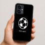 כיסוי בעיצוב אישי עם השם שלך לדגם - Realme 16 Pro 5G בעיצוב כדורגל כדור כדורגל