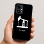 כיסוי בעיצוב אישי עם השם שלך לדגם - Realme 16 Pro 5G בעיצוב באר נפט