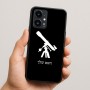 כיסוי בעיצוב אישי עם השם שלך לדגם - Realme 16 Pro 5G בעיצוב טלסקופ