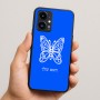 כיסוי בעיצוב אישי עם השם שלך לדגם - Realme 16 Pro 5G בעיצוב פרפר
