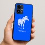 כיסוי בעיצוב אישי עם השם שלך לדגם - Realme 16 Pro 5G בעיצוב זברה