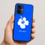 כיסוי בעיצוב אישי עם השם שלך לדגם - Realme 16 Pro 5G בעיצוב פרח היביסקוס
