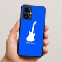 כיסוי בעיצוב אישי עם השם שלך לדגם - Realme 16 Pro 5G בעיצוב גיטרה