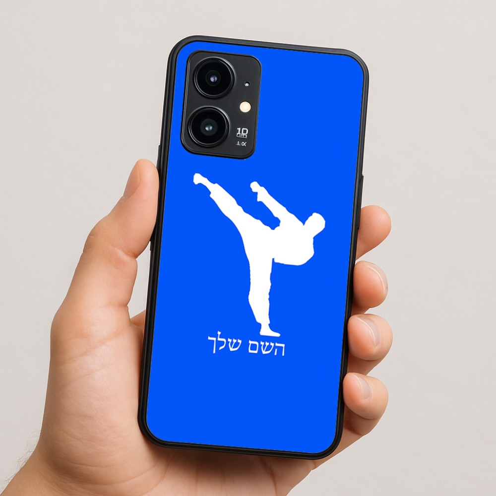 כיסוי בעיצוב אישי עם השם שלך לדגם - Realme 16 Pro 5G בעיצוב קרטה