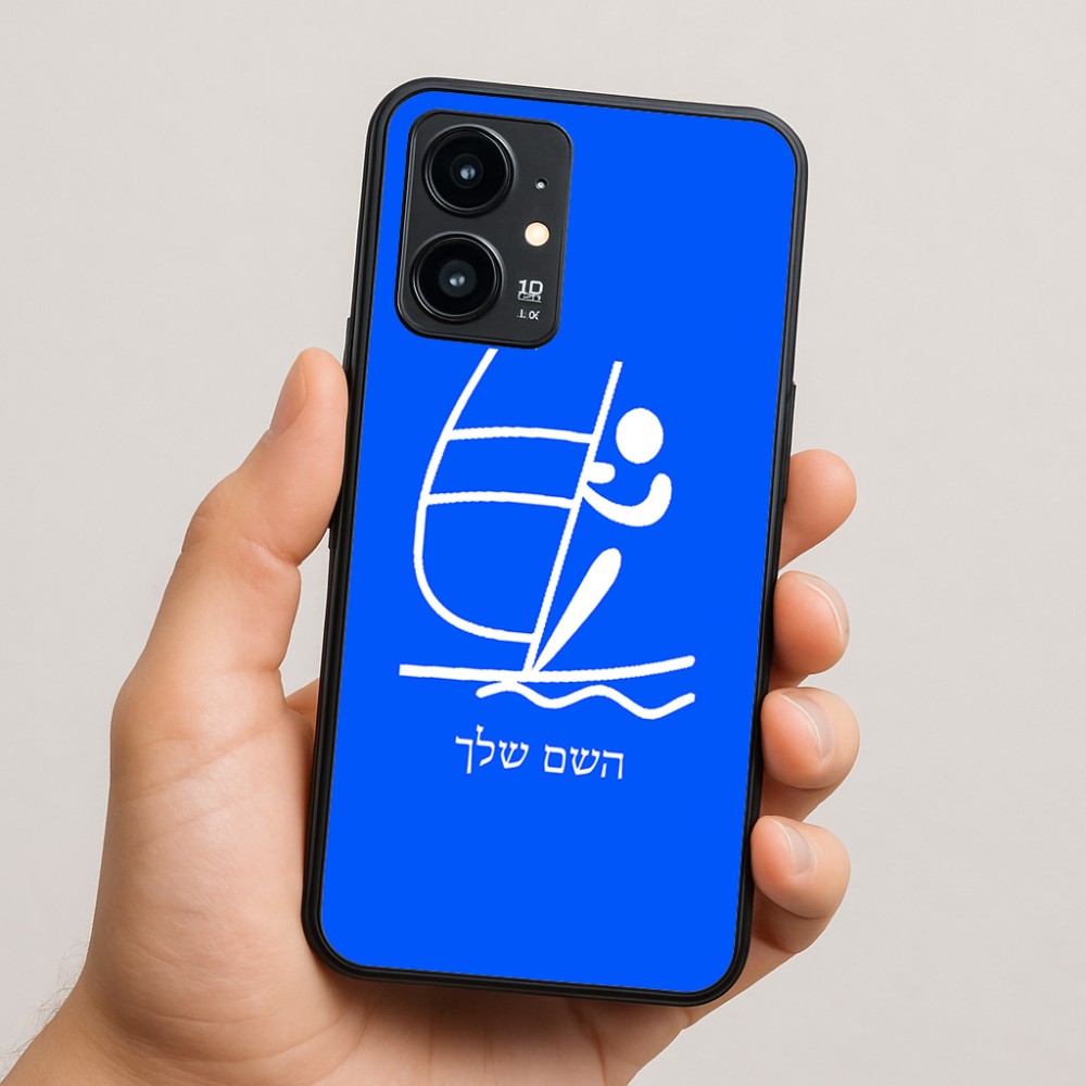 כיסוי בעיצוב אישי עם השם שלך לדגם - Realme 16 Pro 5G בעיצוב שייט אולימפי