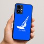 כיסוי בעיצוב אישי עם השם שלך לדגם - Realme 16 Pro 5G בעיצוב לגלוש - גלישה - שייט