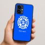 כיסוי בעיצוב אישי עם השם שלך לדגם - Realme 16 Pro 5G בעיצוב כבאי - תגית