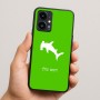 כיסוי בעיצוב אישי עם השם שלך לדגם - Realme 16 Pro 5G בעיצוב כריש ראש פטיש