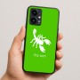 כיסוי בעיצוב אישי עם השם שלך לדגם - Realme 16 Pro 5G בעיצוב עקרב