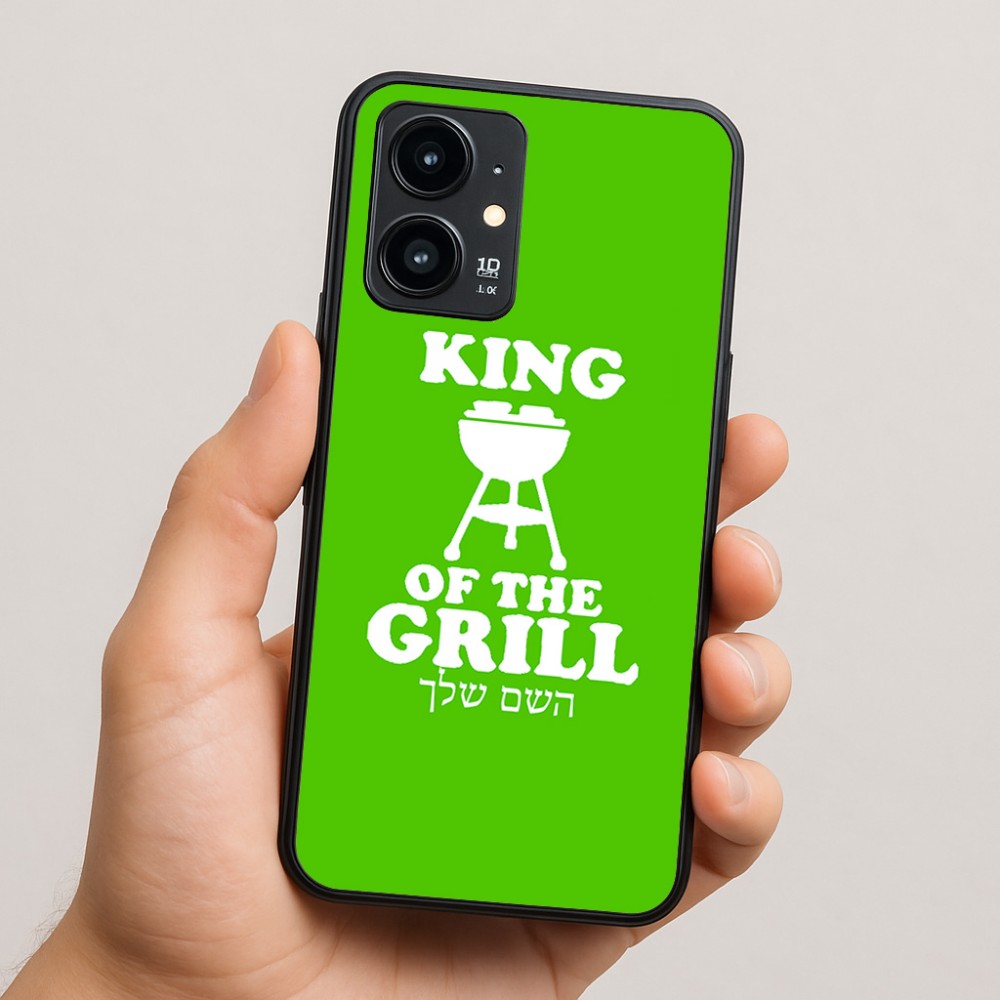 כיסוי בעיצוב אישי עם השם שלך לדגם - Realme 16 Pro 5G בעיצוב מלך הגריל