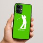 כיסוי בעיצוב אישי עם השם שלך לדגם - Realme 16 Pro 5G בעיצוב שחקן גולף