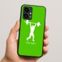 כיסוי בעיצוב אישי עם השם שלך לדגם - Realme 16 Pro 5G בעיצוב הרמת משקולות