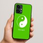 כיסוי בעיצוב אישי עם השם שלך לדגם - Realme 16 Pro 5G בעיצוב סמל יינג יאנג