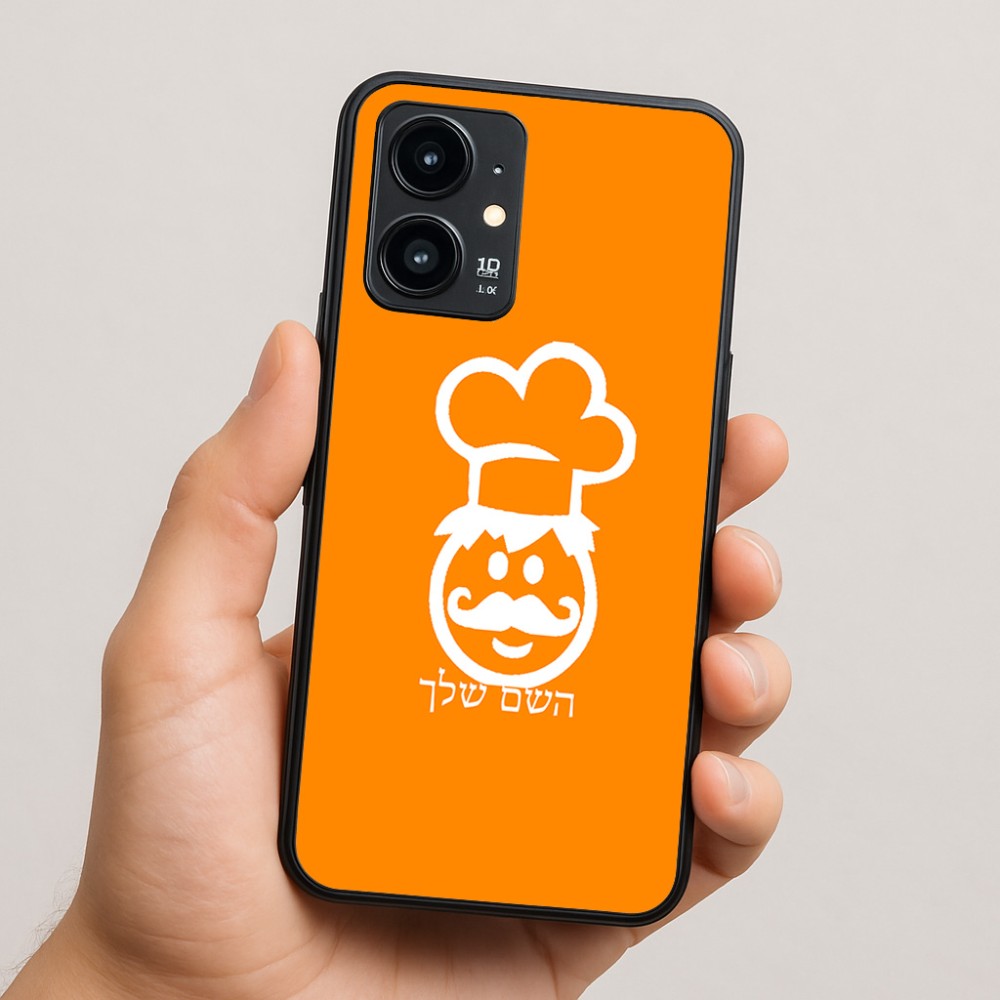 כיסוי בעיצוב אישי עם השם שלך לדגם - Realme 16 Pro 5G בעיצוב שף