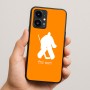 כיסוי בעיצוב אישי עם השם שלך לדגם - Realme 16 Pro 5G בעיצוב הוקי שוערים