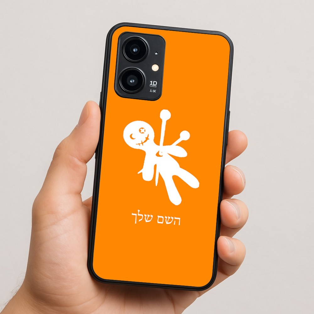 כיסוי בעיצוב אישי עם השם שלך לדגם - Realme 16 Pro 5G בעיצוב וודו