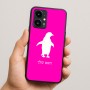 כיסוי בעיצוב אישי עם השם שלך לדגם - Realme 16 Pro 5G בעיצוב פינגווין