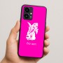 כיסוי בעיצוב אישי עם השם שלך לדגם - Realme 16 Pro 5G בעיצוב ארנב מחזיק גזר
