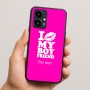 כיסוי בעיצוב אישי עם השם שלך לדגם - Realme 16 Pro 5G בעיצוב נשקי את חבר שלי