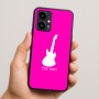 כיסוי בעיצוב אישי עם השם שלך לדגם - Realme 16 Pro 5G בעיצוב גיטרה