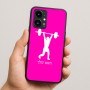 כיסוי בעיצוב אישי עם השם שלך לדגם - Realme 16 Pro 5G בעיצוב הרמת משקולות