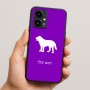 כיסוי בעיצוב אישי עם השם שלך לדגם - Realme 16 Pro 5G בעיצוב כלב