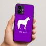 כיסוי בעיצוב אישי עם השם שלך לדגם - Realme 16 Pro 5G בעיצוב סוס