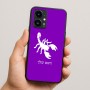 כיסוי בעיצוב אישי עם השם שלך לדגם - Realme 16 Pro 5G בעיצוב עקרב