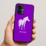 כיסוי בעיצוב אישי עם השם שלך לדגם - Realme 16 Pro 5G בעיצוב זברה