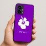 כיסוי בעיצוב אישי עם השם שלך לדגם - Realme 16 Pro 5G בעיצוב פרח היביסקוס