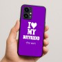 כיסוי בעיצוב אישי עם השם שלך לדגם - Realme 16 Pro 5G בעיצוב אוהבת את החבר שלי