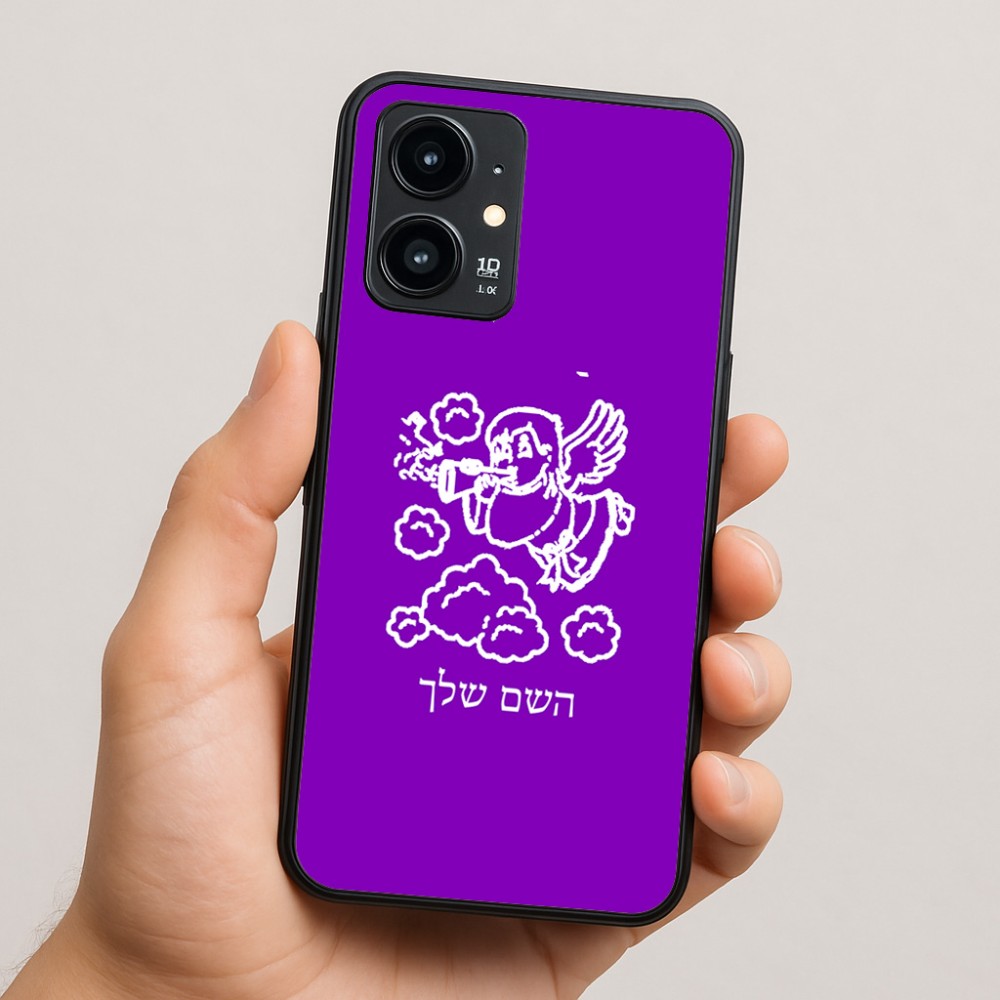 כיסוי בעיצוב אישי עם השם שלך לדגם - Realme 16 Pro 5G בעיצוב מחזמר אנג'ל 2