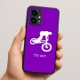 כיסוי בעיצוב אישי עם השם שלך לדגם - Realme 16 Pro 5G בעיצוב רוכב אופניים