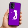 כיסוי בעיצוב אישי עם השם שלך לדגם - Realme 16 Pro 5G בעיצוב שחקן גולף