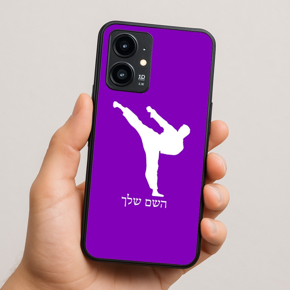 כיסוי בעיצוב אישי עם השם שלך לדגם - Realme 16 Pro 5G בעיצוב קרטה