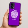 כיסוי בעיצוב אישי עם השם שלך לדגם - Realme 16 Pro 5G בעיצוב הדפס תפוח