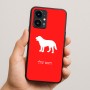כיסוי בעיצוב אישי עם השם שלך לדגם - Realme 16 Pro 5G בעיצוב כלב