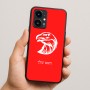 כיסוי בעיצוב אישי עם השם שלך לדגם - Realme 16 Pro 5G בעיצוב ראש נשר