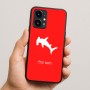 כיסוי בעיצוב אישי עם השם שלך לדגם - Realme 16 Pro 5G בעיצוב כריש ראש פטיש