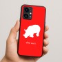 כיסוי בעיצוב אישי עם השם שלך לדגם - Realme 16 Pro 5G בעיצוב קרנף