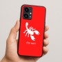 כיסוי בעיצוב אישי עם השם שלך לדגם - Realme 16 Pro 5G בעיצוב עקרב